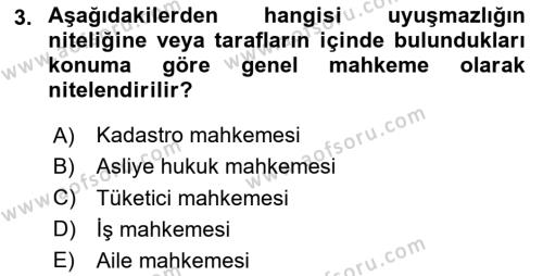 Temel Kalem Mevzuatı Bilgisi Dersi 2023 - 2024 Yılı (Vize) Ara Sınavı 3. Soru