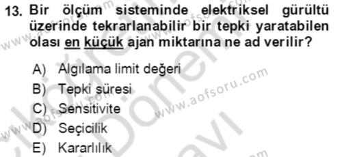 Kbrn Savunma Ve Güvenlik Dersi 2021 - 2022 Yılı (Final) Dönem Sonu Sınavı 13. Soru