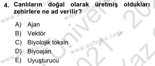 Kbrn Savunma Ve Güvenlik Dersi 2021 - 2022 Yılı Yaz Okulu Sınavı 4. Soru