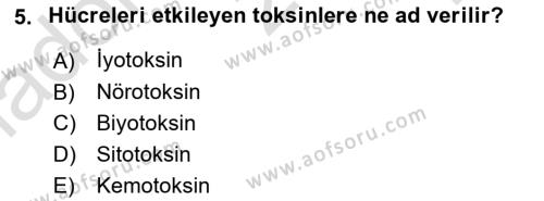 Kbrn Savunma Ve Güvenlik Dersi 2021 - 2022 Yılı Yaz Okulu Sınavı 5. Soru