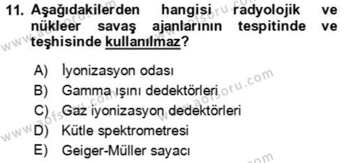 Kbrn Savunma Ve Güvenlik Dersi 2022 - 2023 Yılı (Final) Dönem Sonu Sınavı 11. Soru