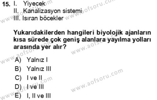 Kbrn Savunma Ve Güvenlik Dersi 2022 - 2023 Yılı (Final) Dönem Sonu Sınavı 15. Soru