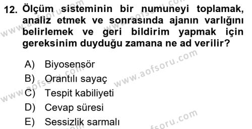 Kbrn Savunma Ve Güvenlik Dersi 2022 - 2023 Yılı Yaz Okulu Sınavı 12. Soru