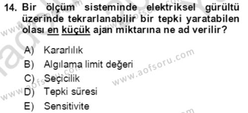 Kbrn Savunma Ve Güvenlik Dersi 2023 - 2024 Yılı Yaz Okulu Sınavı 14. Soru