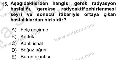 Kbrn Savunma Ve Güvenlik Dersi 2024 - 2025 Yılı (Vize) Ara Sınavı 15. Soru