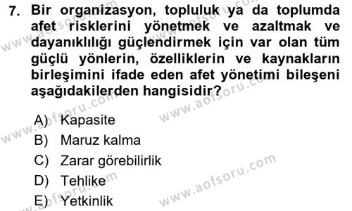 Veri Analizi Ve Değerlendirme Dersi 2023 - 2024 Yılı (Final) Dönem Sonu Sınavı 7. Soru