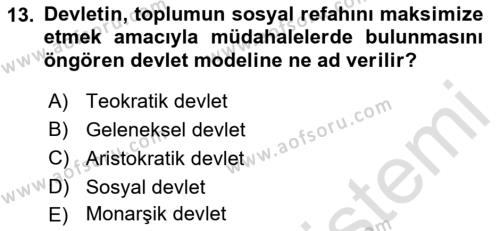 Dijital Dönüşüm Dersi 2023 - 2024 Yılı (Vize) Ara Sınavı 13. Soru