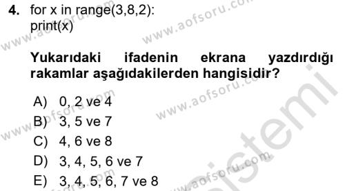 Algoritmalar Dersi 2023 - 2024 Yılı (Final) Dönem Sonu Sınavı 4. Soru