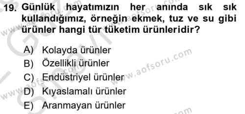 Bürolarda Temel Kavramlar Dersi 2021 - 2022 Yılı (Vize) Ara Sınavı 19. Soru