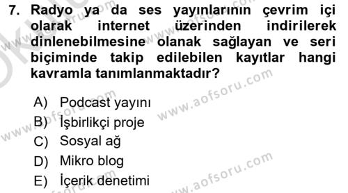 Modern Büro Yönetimi Dersi 2022 - 2023 Yılı Yaz Okulu Sınavı 7. Soru