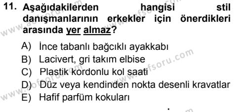Yönetici Asistanlığı Dersi 2012 - 2013 Yılı (Final) Dönem Sonu Sınavı 11. Soru