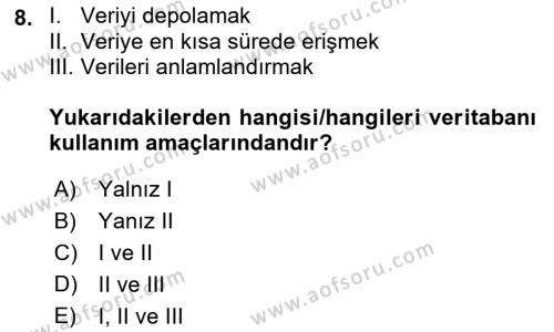 Konumsal Veritabanı 1 Dersi 2023 - 2024 Yılı (Vize) Ara Sınavı 8. Soru