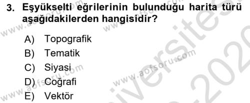 Açık Kaynak Kodlu CBS Yazılım Uygulaması Dersi 2019 - 2020 Yılı (Vize) Ara Sınavı 3. Soru