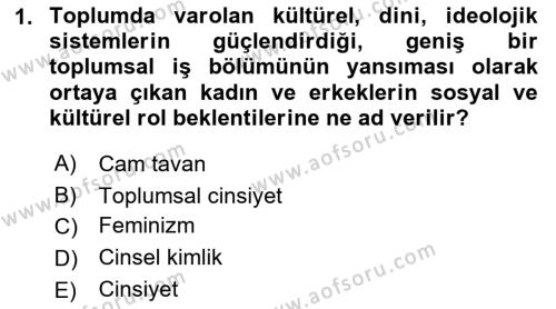 Endüstri İlişkileri Dersi 2021 - 2022 Yılı Yaz Okulu Sınavı 1. Soru