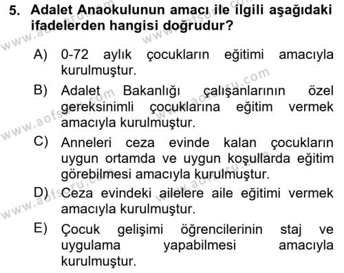 Kurum Uygulamaları Dersi 2023 - 2024 Yılı (Final) Dönem Sonu Sınavı 5. Soru