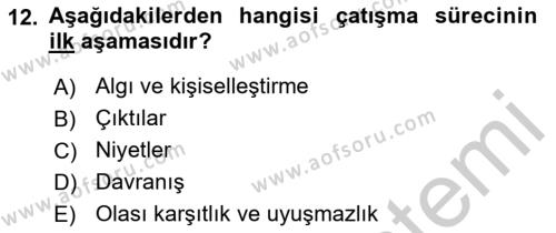 Toplantı Ve Sunu Teknikleri Dersi 2018 - 2019 Yılı Yaz Okulu Sınavı 12. Soru