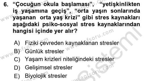 Çağrı Merkezinde Hizmet Dersi 2019 - 2020 Yılı (Final) Dönem Sonu Sınavı 6. Soru