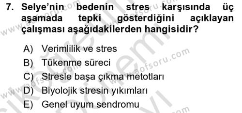 Çağrı Merkezinde Hizmet Dersi 2019 - 2020 Yılı (Final) Dönem Sonu Sınavı 7. Soru