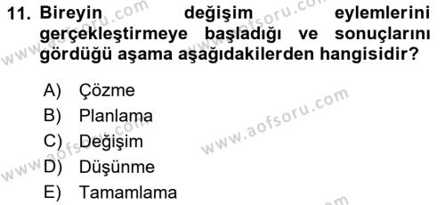 Çağrı Merkezinde Hizmet Dersi 2021 - 2022 Yılı (Vize) Ara Sınavı 11. Soru