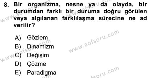 Çağrı Merkezinde Hizmet Dersi 2022 - 2023 Yılı Yaz Okulu Sınavı 8. Soru