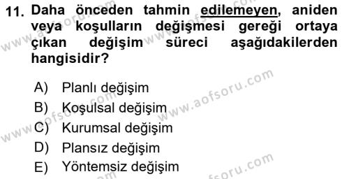 Çağrı Merkezinde Hizmet Dersi 2023 - 2024 Yılı (Vize) Ara Sınavı 11. Soru