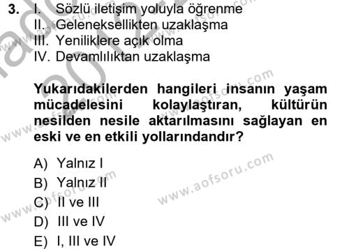 Halk Edebiyatına Giriş 1 Dersi 2012 - 2013 Yılı (Vize) Ara Sınavı 3. Soru