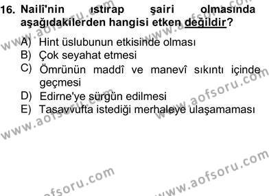 Türk Edebiyatının Mitolojik Kaynakları Dersi 2012 - 2013 Yılı (Vize) Ara Sınavı 1. Soru