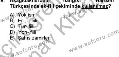 Türk Edebiyatının Mitolojik Kaynakları Dersi 2012 - 2013 Yılı (Vize) Ara Sınavı 14. Soru