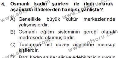 XIX. Yüzyıl Türk Edebiyatı Dersi 2012 - 2013 Yılı (Final) Dönem Sonu Sınavı 5. Soru
