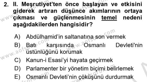 Cumhuriyet Dönemi Türk Şiiri Dersi 2023 - 2024 Yılı (Vize) Ara Sınavı 2. Soru