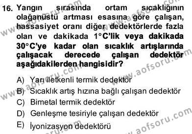Elektrik Tesisat Planları Dersi 2013 - 2014 Yılı (Vize) Ara Sınavı 16. Soru