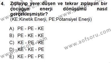 Geleneksel Enerji Kaynakları Dersi 2012 - 2013 Yılı (Vize) Ara Sınavı 4. Soru