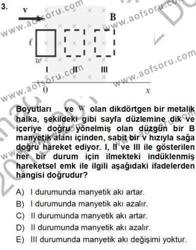 Elektrik Enerjisi Üretimi Dersi 2013 - 2014 Yılı (Vize) Ara Sınavı 3. Soru