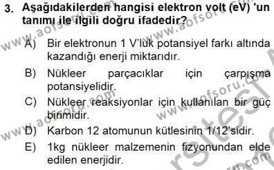 Elektrik Enerjisi Üretimi Dersi 2015 - 2016 Yılı (Final) Dönem Sonu Sınavı 3. Soru