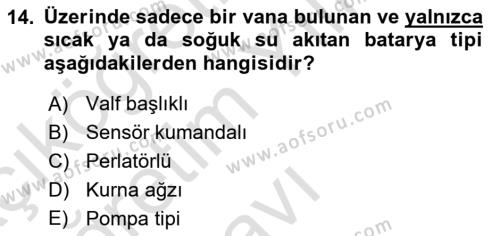 Enerji Ekonomisi Dersi 2020 - 2021 Yılı Yaz Okulu Sınavı 14. Soru