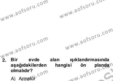 İş Etüdü Dersi 2012 - 2013 Yılı (Vize) Ara Sınavı 2. Soru