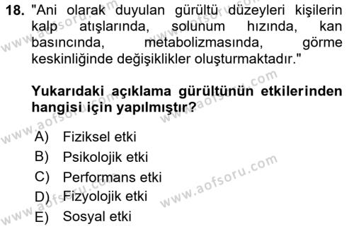 Tüketim Bilinci ve Bilinçli Tüketici Dersi 2023 - 2024 Yılı (Final) Dönem Sonu Sınavı 18. Soru