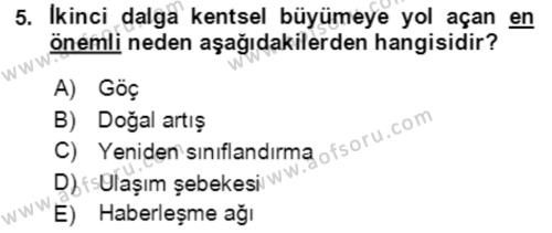 Aile Ekonomisi Dersi 2022 - 2023 Yılı (Vize) Ara Sınavı 5. Soru