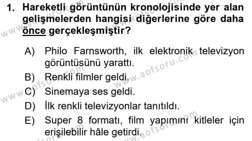  Sayısal Görüntüleme Teknolojileri Dersi 2022 - 2023 Yılı (Vize) Ara Sınavı 1. Soru