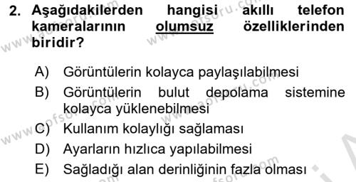  Sayısal Görüntüleme Teknolojileri Dersi 2022 - 2023 Yılı (Vize) Ara Sınavı 2. Soru