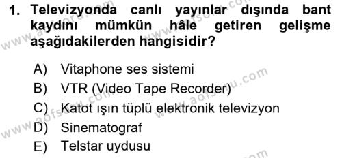  Sayısal Görüntüleme Teknolojileri Dersi 2022 - 2023 Yılı (Final) Dönem Sonu Sınavı 1. Soru