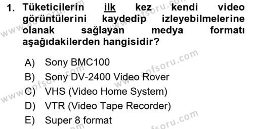  Sayısal Görüntüleme Teknolojileri Dersi 2023 - 2024 Yılı (Final) Dönem Sonu Sınavı 1. Soru