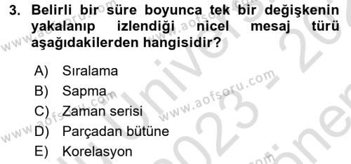 Yeni Medya Sanatı Dersi 2023 - 2024 Yılı (Final) Dönem Sonu Sınavı 3. Soru