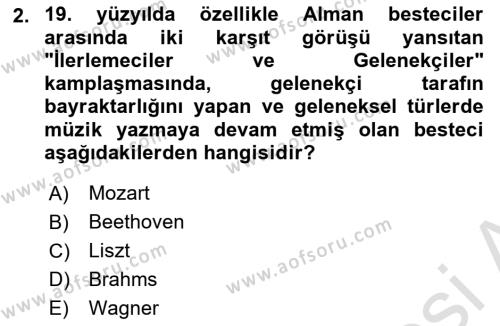 Sanatta Eleştirel Düşünce Dersi 2023 - 2024 Yılı (Vize) Ara Sınavı 2. Soru