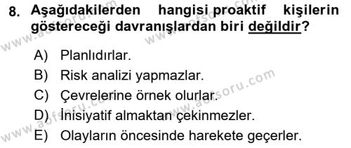 Görsel Tasarımda Yaratıcı Düşünme Teknikleri Dersi 2022 - 2023 Yılı (Vize) Ara Sınavı 8. Soru