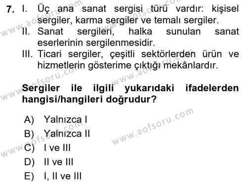 Görsel Sistem Tasarımları Dersi 2023 - 2024 Yılı (Final) Dönem Sonu Sınavı 7. Soru