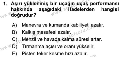 Harekat Performans Dersi 2020 - 2021 Yılı Yaz Okulu Sınavı 1. Soru