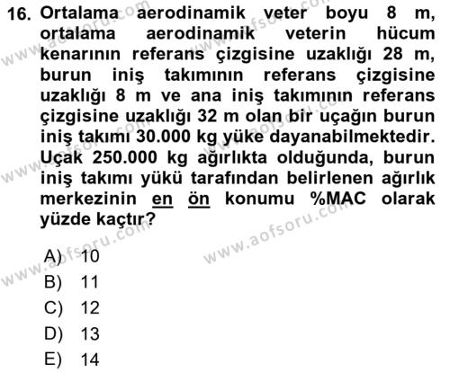 Harekat Performans Dersi 2021 - 2022 Yılı (Vize) Ara Sınavı 16. Soru