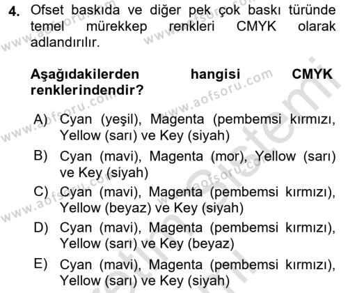 Halkla İlişkiler Uygulama Teknikleri Dersi 2023 - 2024 Yılı (Final) Dönem Sonu Sınavı 4. Soru