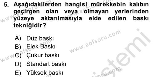 Halkla İlişkiler Uygulama Teknikleri Dersi 2023 - 2024 Yılı Yaz Okulu Sınavı 5. Soru